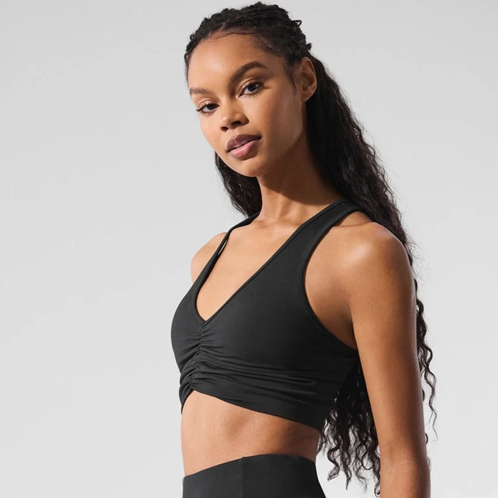 ALO Yoga Wild Thing Bra in Black